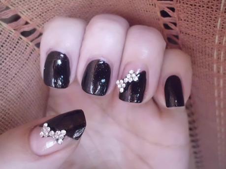 nail art con lacitos