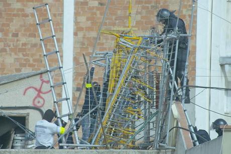 LA CARBONERÍA...!!! ...CALLE URGEL CON FLORIDABLANCA...BARCELONA...¡¡¡20-03-2014...!!!