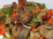 Receta costillas cerdo verduras