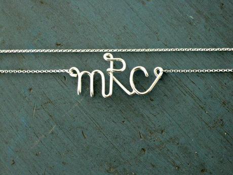 Letters and necklaces