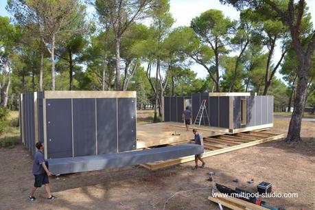 Casas europeas de construcción muy rápida.