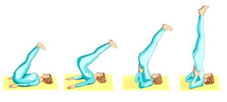 ASANAS DE YOGA INVERTIDAS: REJUVENECIMIENTO