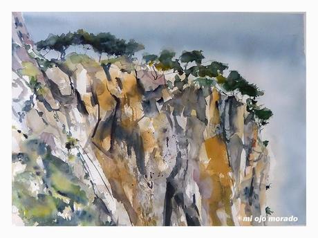 Detener la mirada en la línea Detener la mirada en la línea