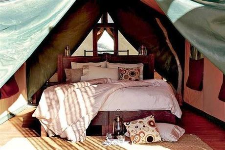 Hotel de Tienda en la Costa