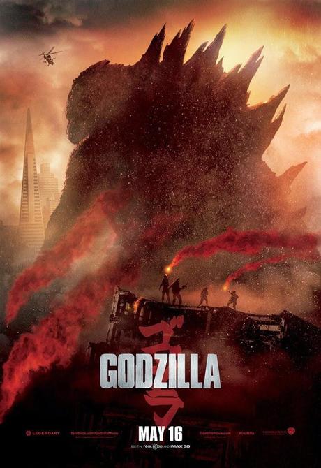 GODZILLA SE DEJA VER EN OTRO DE LOS NUEVOS CARTELES DE LA PELICULA