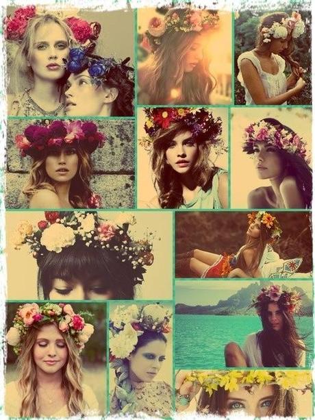 Nuestra novia ideal…con una corona de flores Nuestra novia ideal…con una corona de flores