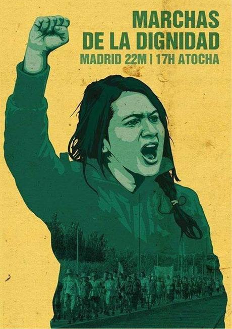 Madrid se dispone a recibir las Marchas por la Dignidad