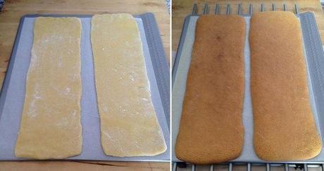 postres y dulces nórdicos daneses postres rápidos nórdicos postres para hacer con niños postres fáciles postres delikatissen hindbærsnitter receta opskrift barritas rellenas dulces Barritas glaseadas con sprinkles y mermelada de arándanos barritas con glaseado receta 