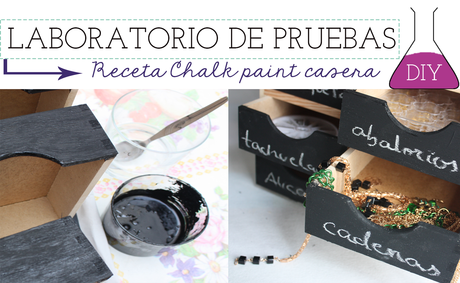 LABORATORIO DIY: RECETA CASERA CHALK PAINT LABORATORIO DIY: RECETA CASERA CHALK PAINT