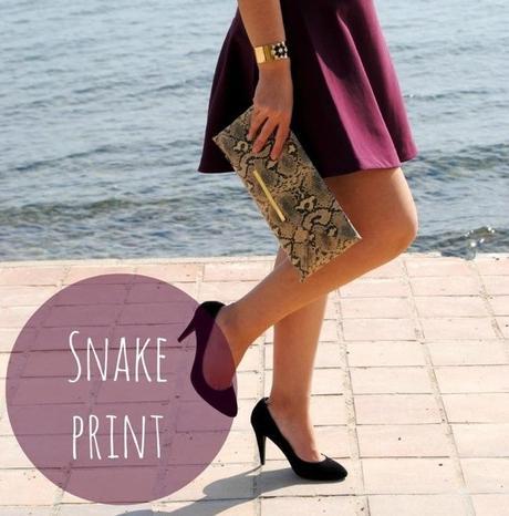Snake print Snake print