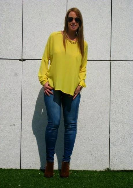 Yellow in my Blouse