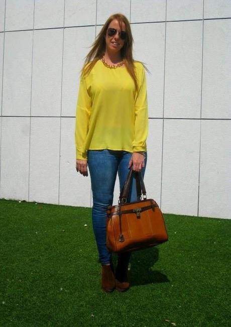 Yellow in my Blouse