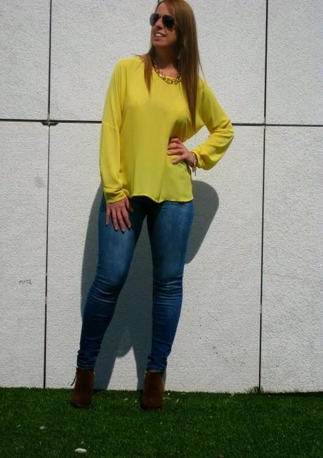 Yellow in my Blouse