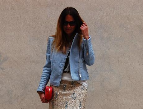 Amada Falda Joya & Baby Blue