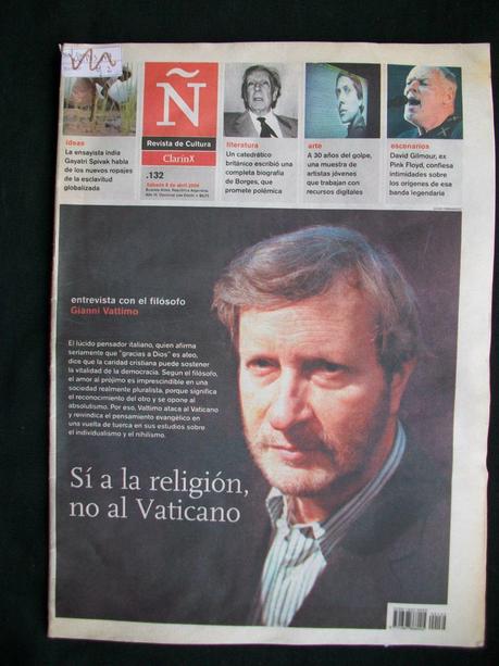 VATTIMO Y LA RELIGIÓN (1996)