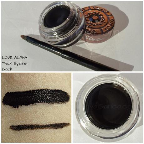 Love Alpha Thick Eyeliner  Black