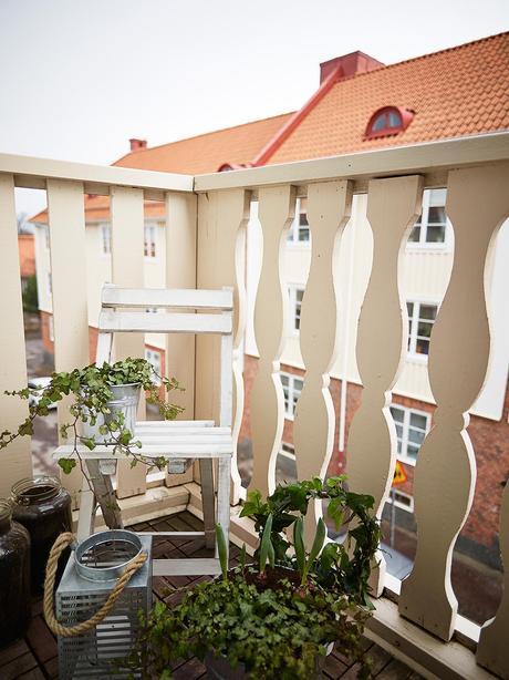 Una vivienda cotidiana. Decoracion sencilla a base de detalles