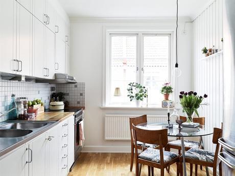 Una vivienda cotidiana. Decoracion sencilla a base de detalles