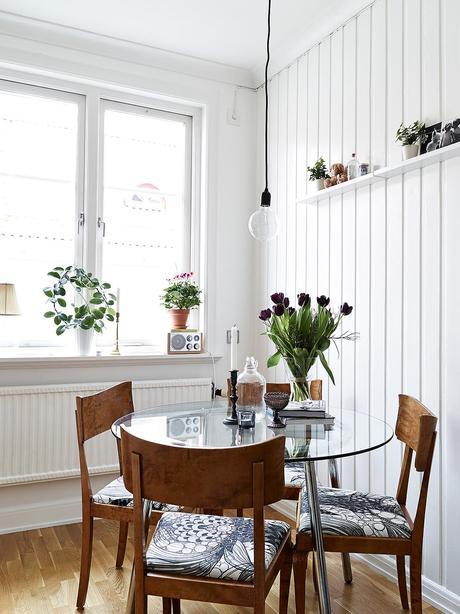 Una vivienda cotidiana. Decoracion sencilla a base de detalles