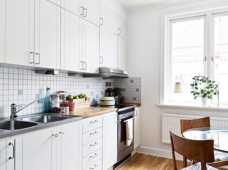 Una vivienda cotidiana. Decoracion sencilla a base de detalles