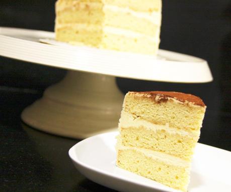 Layer Cake de Vainilla y Dulce de Leche