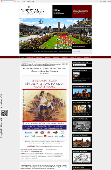 INFOblogTURISTAlcalá: Hoy hemos vivido el primer día completo de la Primavera 2014, de estreno desde la tarde de ayer 20 de Marzo... Por tanto, ya es Primavera en el BlogTURISTAlcalá!!