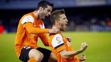 CELTA DE VIGO  0-2  MALAGA CF