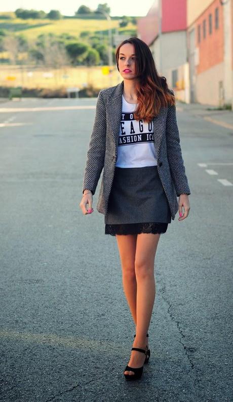 FALDA LENCERA FALDA LENCERA