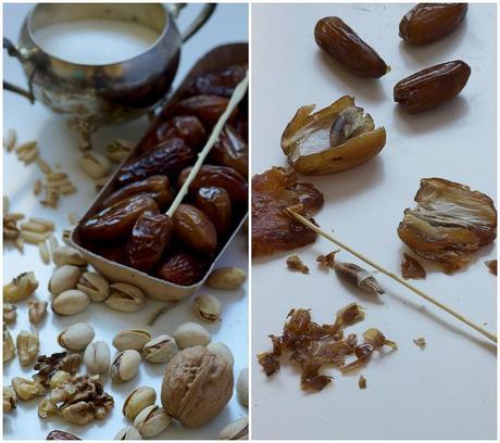 Turron de nueces y dátiles paso a paso