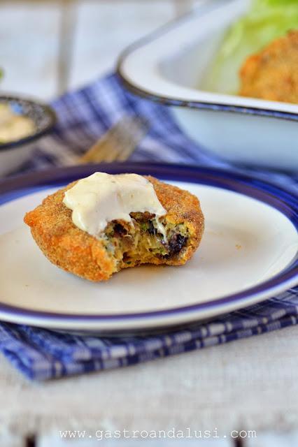 Pasteles de Caballa Mozárabe con mayonesa de Hinojo #elretonazari 