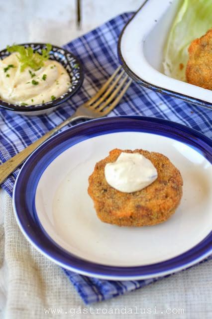 Pasteles de Caballa Mozárabe con mayonesa de Hinojo #elretonazari 