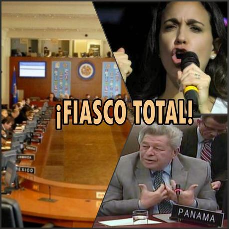Fiasco total:OEA negó a María Corina Machado hablar por Venezuela
