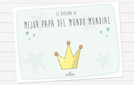 Vales e imprimibles para el día del padre