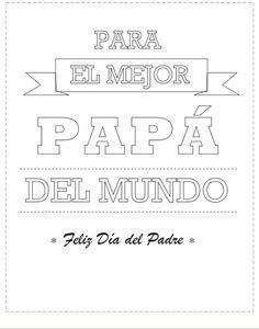 Vales e imprimibles para el día del padre
