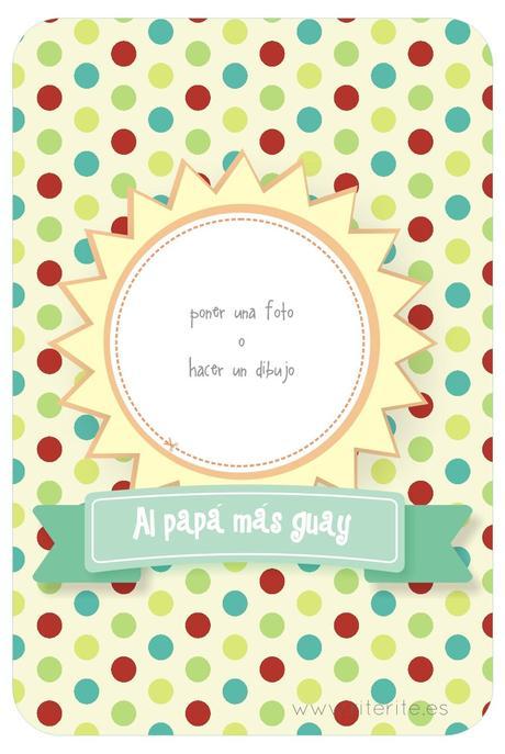 Vales e imprimibles para el día del padre