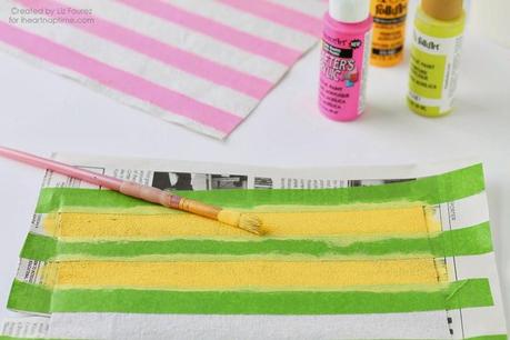 Jarrones de tela para recibir a la primavera - DIY