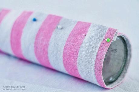 Jarrones de tela para recibir a la primavera - DIY