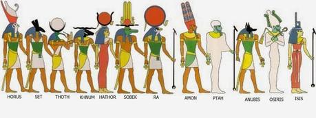 Los muchos dioses de Egipto