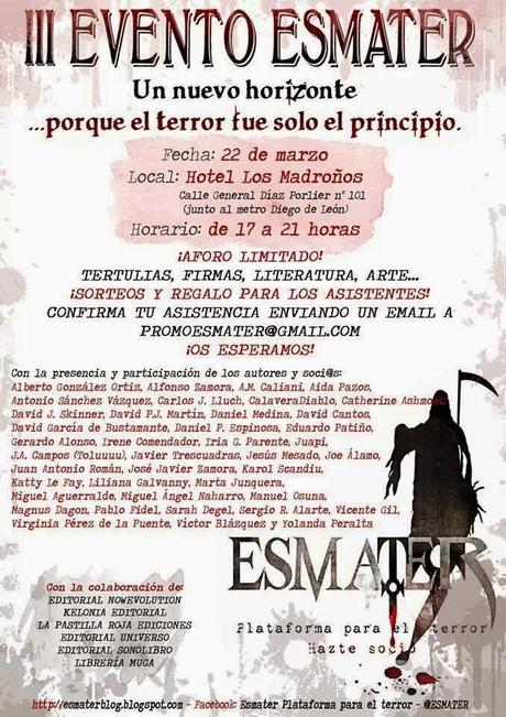 III Evento ESMATER de Literatura de Terror