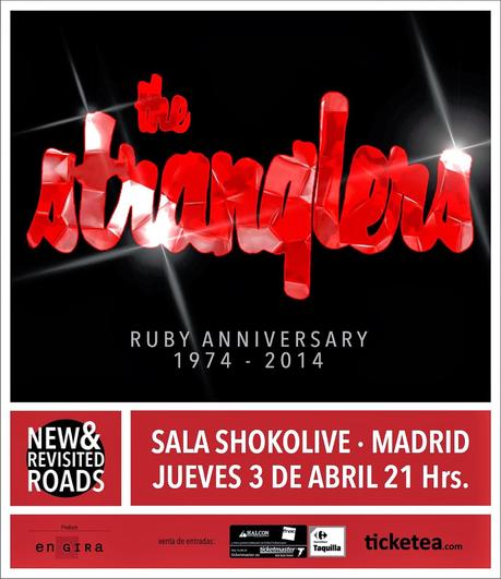 Discos, música y reflexiones cubrirá el concierto en Madrid de The Stranglers (03-04-2014)
