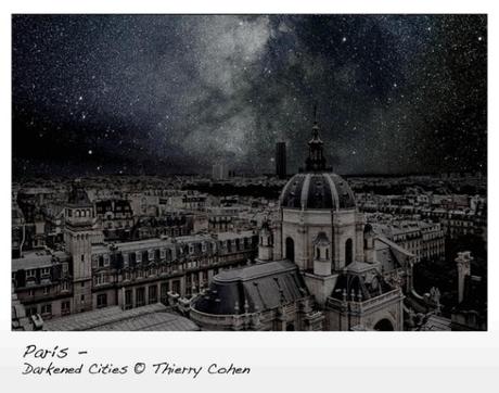 París interpretado por Thierry Cohen en la serie fotográfica Darkened Cities.