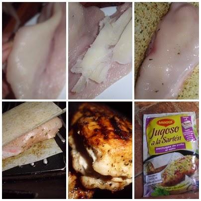 Pechuga de Pollo Rellena de Queso Pechuga de Pollo Rellena de Queso