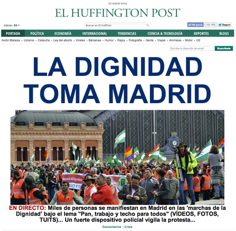 ¡¡¡...LA DIGNIDAD TOMA MADRID...!!! 22-03-2014...!!!