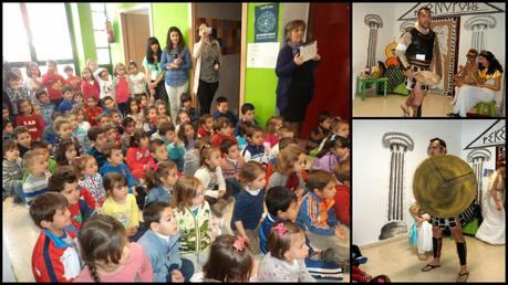 MUSAS Y HÉROES GRIEGOS NOS VISITAN