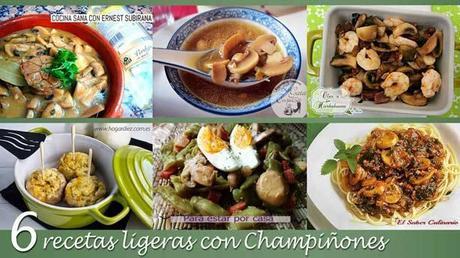 Recetas Dukan con Champiñones