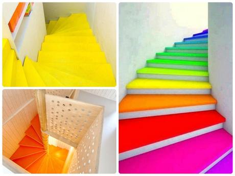 Escalera de color - Paperblog