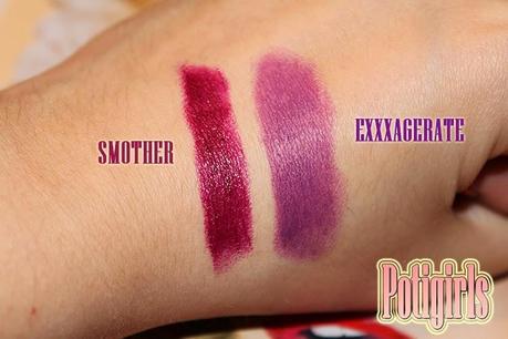 LABIALES DE SLEEK: SMOTHER Y EXXXAGERATE + ANÁLISIS DE INGREDIENTES LABIALES DE SLEEK: SMOTHER Y EXXXAGERATE + ANÁLISIS DE INGREDIENTES