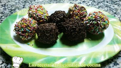 Receta de Trufas de Chocolate