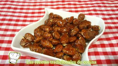 Receta de Almendras Garrapiñadas