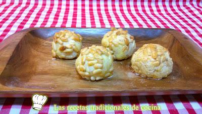 Como hacer Panellets de piñones